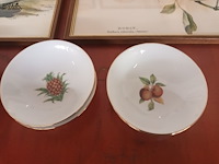 Lot 222 - set kommen limoges france. 13 stuks - afbeelding 2 van  6