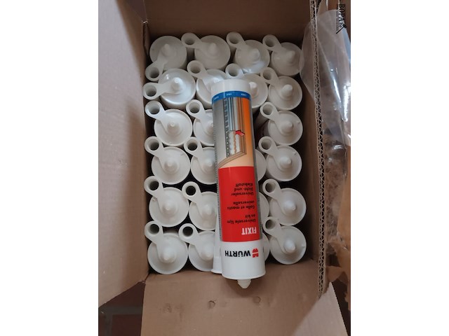 Lot 223 - wurth fixit universele lijmkit. 3 dozen - afbeelding 2 van  4