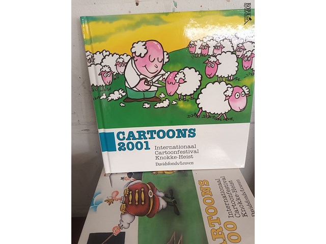 Lot 224 - boeken cartoonfestival knokke - afbeelding 2 van  3