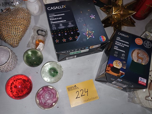 Lot 224 - kerstdecoratie. 25 stuks - afbeelding 5 van  6