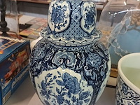 Lot 225 - blauwe delft. 3 stuks - afbeelding 2 van  5