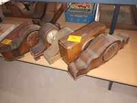 Lot 225 - schouwklok. 5 stuks