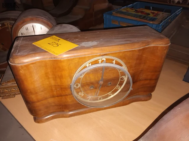 Lot 225 - schouwklok. 5 stuks - afbeelding 3 van  4
