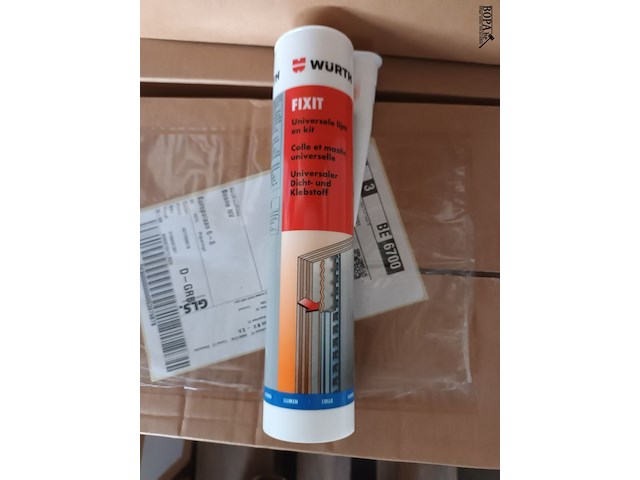 Lot 225 - wurth fixit universele lijmkit. 4 dozen - afbeelding 3 van  3