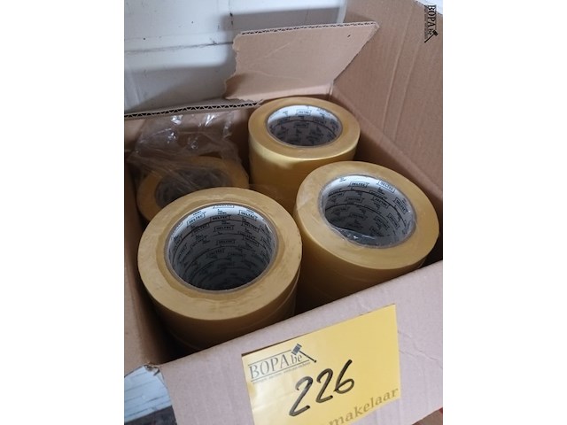 Lot 226 - diverse soorten plakband. 6 dozen - afbeelding 3 van  6