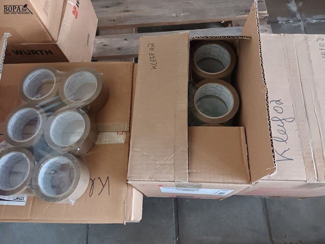 Lot 226 - diverse soorten plakband. 6 dozen - afbeelding 5 van  6