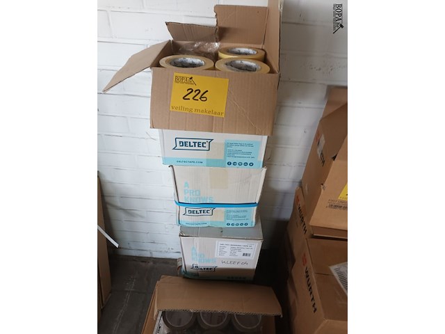 Lot 226 - diverse soorten plakband. 6 dozen - afbeelding 6 van  6