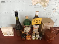 Lot 226 - flessen alcoholische drank. 12 stuks - afbeelding 1 van  5