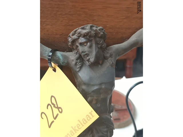 Lot 228 - art deco kruisbeeld - afbeelding 2 van  5