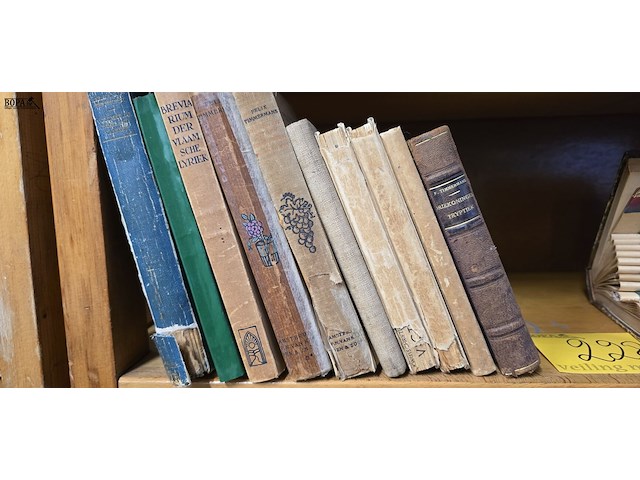 Lot 228 - oude boeken ong 11 stuks - afbeelding 2 van  3