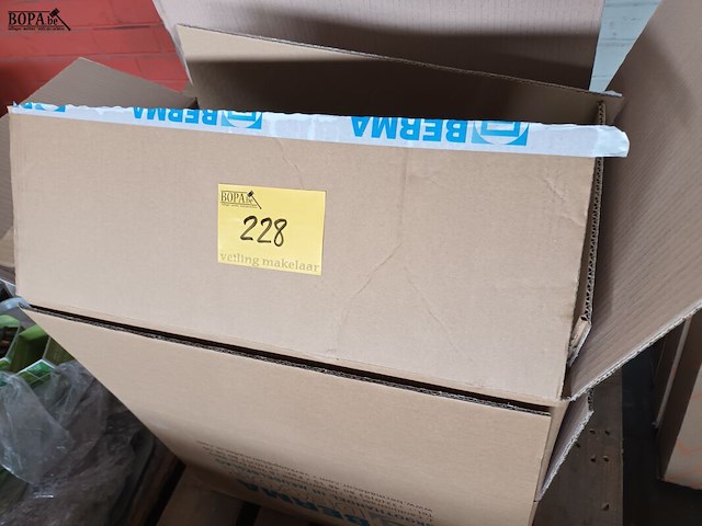 Lot 228 - rvs opbergmandjes. 3 dozen - afbeelding 3 van  3