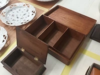 Lot 229 - antieke kisten. 2 stuks - afbeelding 3 van  4