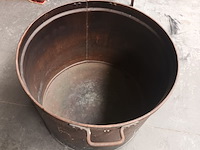 Lot 229 - koperen ketel met deksel - afbeelding 4 van  4