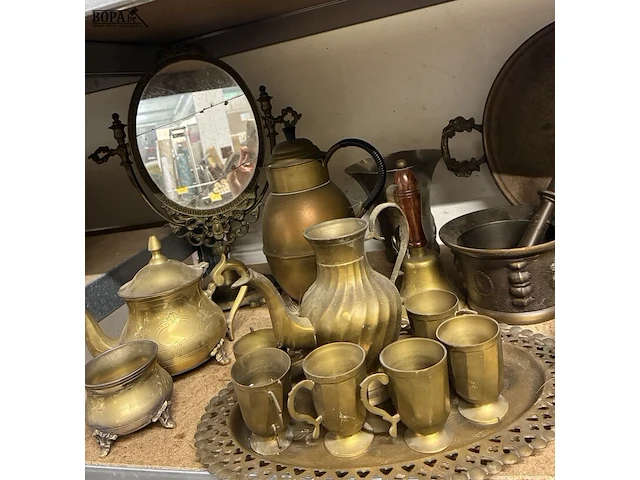 Lot 229 - lot koperen items - afbeelding 2 van  4