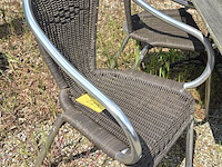Lot 229 - terrasstoelen. 24 stuks - afbeelding 1 van  5