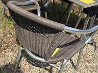 Lot 229 - terrasstoelen. 24 stuks - afbeelding 2 van  5