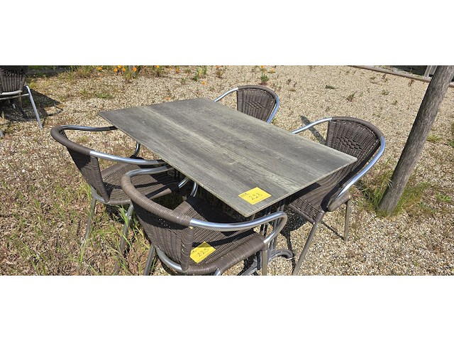 Lot 229 - terrasstoelen. 24 stuks - afbeelding 3 van  5