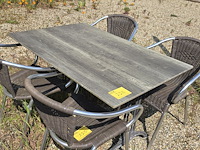 Lot 229 - terrasstoelen. 24 stuks - afbeelding 3 van  5