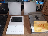 Lot 23 - deurcamera’s en nachtlampen. 10 stuks - afbeelding 3 van  7