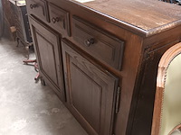 Lot 23 - eiken kast - afbeelding 3 van  4