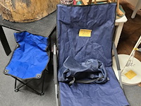 Lot 23 - kampeerstoelen groot & kind opvouwbaar - afbeelding 1 van  3