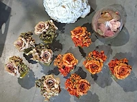Lot 23 - kunstbloemen voor binnen of buiten - 12 stuks