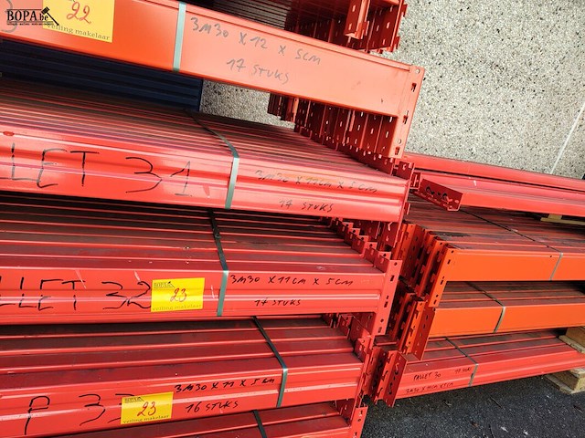 Lot 23 - palletstelling met 11 staanders - afbeelding 5 van  5