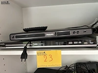Lot 23 - philips dvd-spelers - 2 stuks - afbeelding 1 van  8