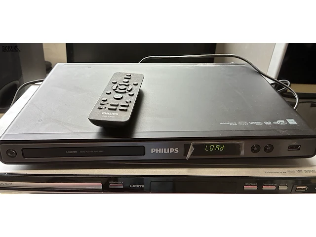 Lot 23 - philips dvd-spelers - 2 stuks - afbeelding 2 van  8