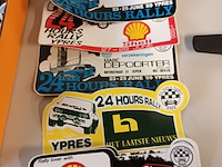 Lot 23 - rally ieper stickers, jaren ‘80. 20 stuks - afbeelding 4 van  5