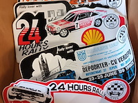 Lot 23 - rally ieper stickers, jaren ‘80. 20 stuks - afbeelding 5 van  5