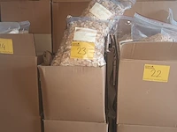 Lot 23 - rookhout snippers esdoorn 1 kg. 21 stuks