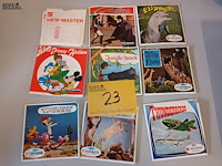 Lot 23 - view-master stereo foto’s. 11 pakjes
