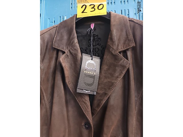 Lot 230 - lederen jas donna d. - afbeelding 2 van  4