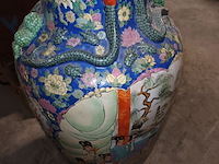 Lot 230 - oosterse vaas xxl - afbeelding 4 van  6