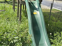 Lot 230 - tuinspeelset met schommel en glijbaan - afbeelding 2 van  3