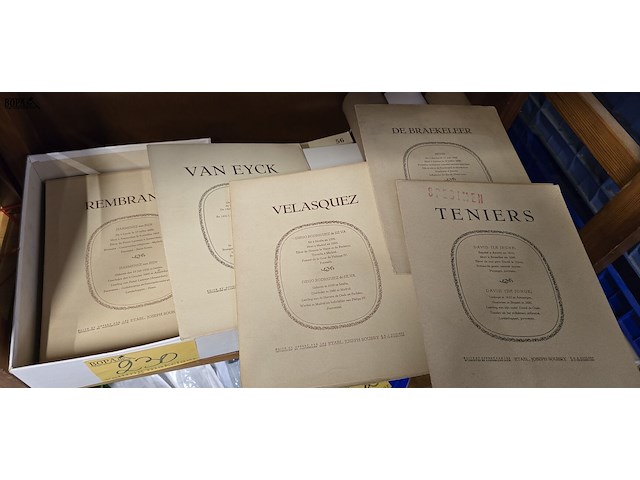 Lot 230 - vintage posters en reproducties meesterwerken - afbeelding 2 van  8