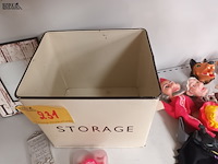 Lot 231 - decoratie en storagebox - 4 stuks - afbeelding 3 van  3