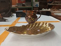 Lot 231 - limoges schaal en kannetje - afbeelding 3 van  5