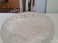 Lot 231 - lot o.a. vsl kristallen objecten getekend - afbeelding 2 van  4
