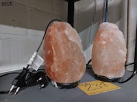 Lot 231 - zoutlampen 2 stuks - afbeelding 1 van  1