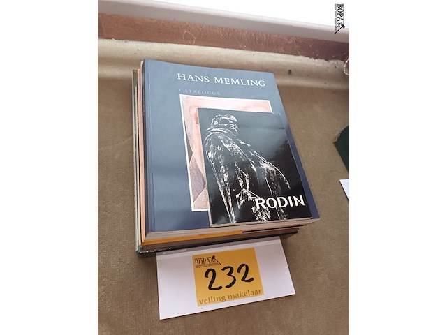 Lot 232 - kunstboeken. 6 stuks - afbeelding 1 van  5