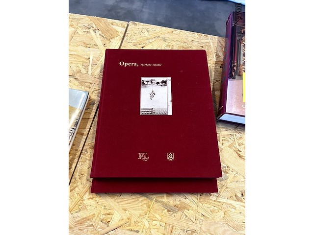 Lot 232 - opera , tastbare emotie 2 delig boek - afbeelding 1 van  5