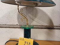 Lot 232 - vintage bureaulamp - afbeelding 1 van  3