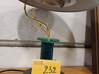 Lot 232 - vintage bureaulamp - afbeelding 2 van  3