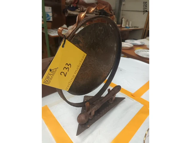 Lot 233 - antieke gong - afbeelding 2 van  5