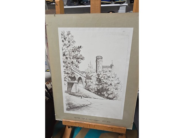 Lot 233 - diverse kaders 4 stuks - afbeelding 5 van  6