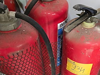 Lot 234 - brandblusapparaten 4 stuks - afbeelding 3 van  3