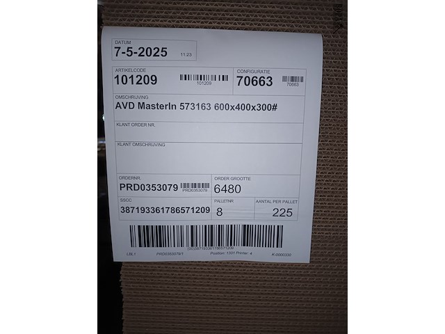 Lot 234 - kartonnen dozen - afbeelding 3 van  3