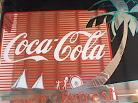 Lot 234 - reclame spiegel coca-cola - afbeelding 2 van  3